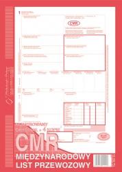 CMR międzynarodowy list przewozowy MICHALCZYK I PROKOP A4 80 kartek
