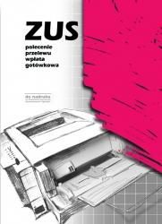 ZUS Polecenie przelewu MICHALCZYK I PROKOP A4 opakowanie 500 kartek