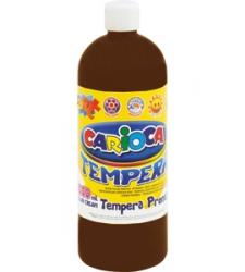 Farba Carioca tempera 1000 ml brązowa (ko03/22)
