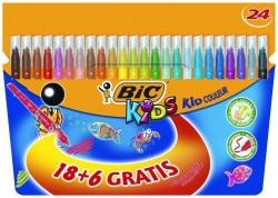 Flamastry Bic Kid Couleur Pudełko 18+6