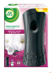 Odświerzacz AIRWICK Freshmatic Księżycowa Lilia Otulona Satyną 250ml KOMPLET