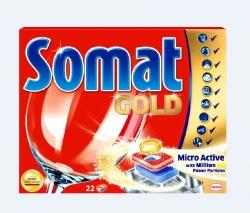 Tabletki SOMAT 24szt GOLD do zmywarki