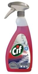 Preparat CIF Washroom 2in1 0,75l-skoncentrowany preparat do usuwania zabrudzeń z powierzchni łazienkowych