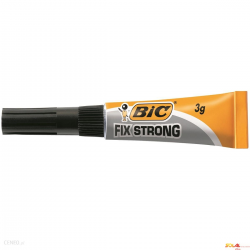 Klej sekundowy BIC FIX STRONG blister 12sztuk 9048261