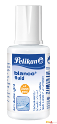 Korektor w butelce BLANCO FLUID 20ml PELIKAN 338590