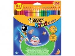 Kredki BIC Evolution Pudełko 18+6