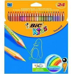 Kredki BIC Tropicolor Pudełko 24