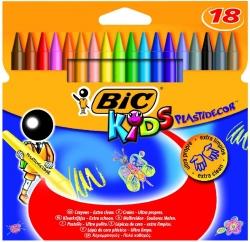 Kredki BIC świecowe Plastidecor Pudełko 18