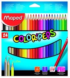 Kredki trójkątne Colorpeps 24 szt