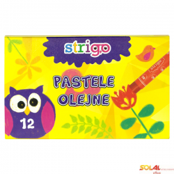 Pastele olejne 12 kolorów STRIGO SSC027