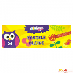 Pastele olejne 24 kolorów STRIGO SSC028