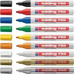 Marker lak.2-4mm 750 czarny EDDING końcówka okrągła