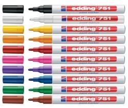 Marker lak.1-2mm 751 srebrny EDDING