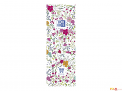 Blok Notatnikowy OXFORD FLORAL - lista zakupowa 400111054