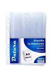 Koszulki A4 Kieszenie 40mic DATURA groszkowa (100)