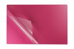 Podkład na biurko z folią 38x58 pink BIURFOL