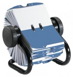 Kartoteka na 400 wizytówek czarna 67236 ROLODEX S0793780