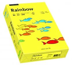 Papier xero kolorowy Rainbow słoneczno żółty 14