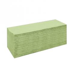 Ręcznik składany Z-ESTETIC zielony (20szt x 200listków w kart) ECON