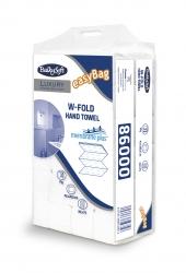 BulkySoft Luxury 86000 W-Fold Membrane plus ręcznik papierowy 3 warstwy 1500 sztuk