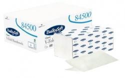 BulkySoft Classic Ręcznik w składce  V-FOLD, 85400 2 warstwy 4000 szt.