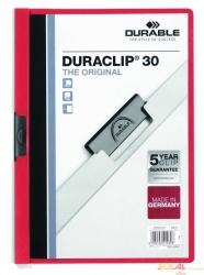 Skoroszyt DURABLE DURACLIP® Original 30 czerwony