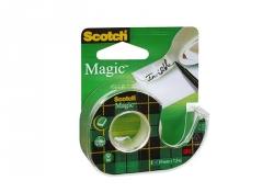 Taśma samoprzylepna Scotch® Magic™, matowa, na podajniku, 890 19mmx7.6m