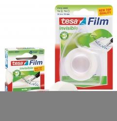 Taśma biurowa TESAfilm Invisible 33m X19mm + Dyspenser Easy Cut 57414-00005