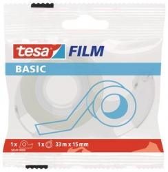 Taśma biurowa TESA Basic 33m X15mm z Dyspenserem w etui 1szt. 58549