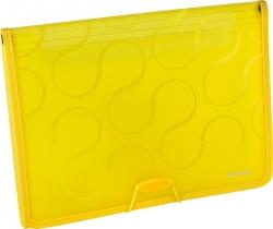Teczka A4 6-przegródek OMEGA żółta 0410-0041-06 Panta Plast