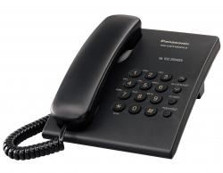 Telefon przewodowy PANASONIC KXTS500 czarny