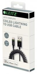 Kabel spiralny Leitz Kolekcja Complete ze złącza Lightning na USB, 1 m