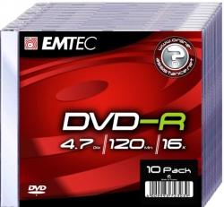 Płyta EMTEC DVD+R 4.7GB x19 Slim Jawel Case