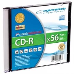 CD-R ESPERANZA SILVER - SLIM-1 (ZAKLEJONY KODEM)