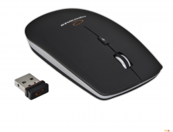Mysz bezprzewodowa 2.4GHZ optyczna USB SATURN czarna EM120K ESPERANZA