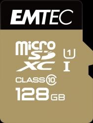 MicroSDXC 128GB Class10 Gold +