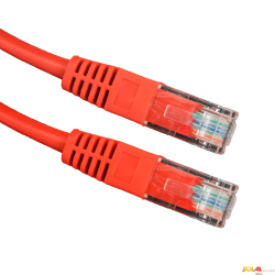 Kabel UTP CAT 5E PATCHCORD 5m czerwony EB276R ESPERANZA