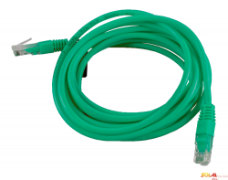 Kabel UTP CAT 5E PATCHCORD 3m zielony EB275G ESPERANZA