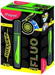 Zakreślacz Fluo peps max zielony (10 szt) Maped